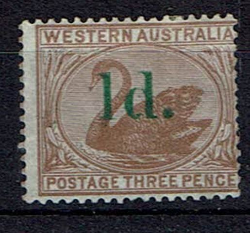 Image of Australian States ~ Western Australia SG 92a LMM British Commonwealth Stamp
